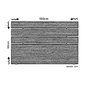 Hanah Home Cabecero 150 Nogal Melamina 150x100x3 cm